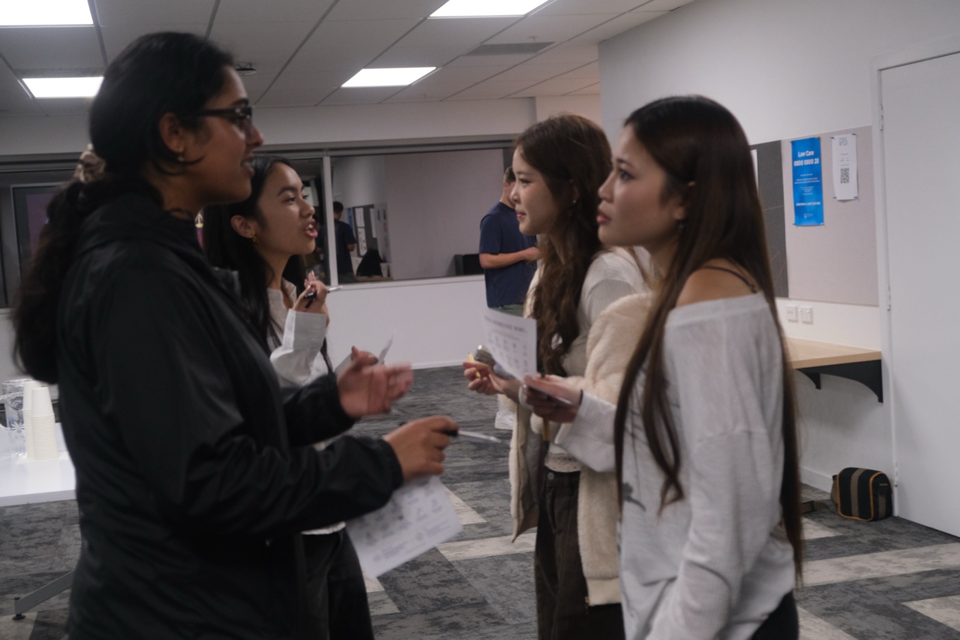 Students at an ALSA Auckland event