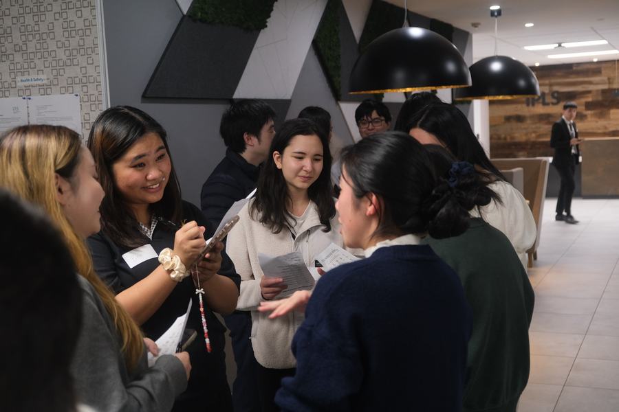 Members mingling at the Inaugural Launch Night
