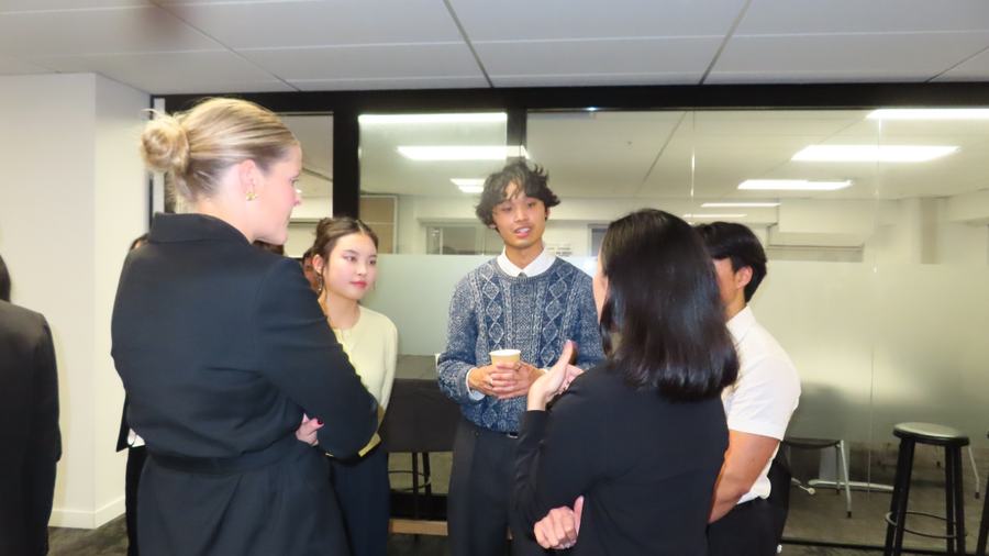 Members and practitioners in conversation at the Inaugural Networking Night