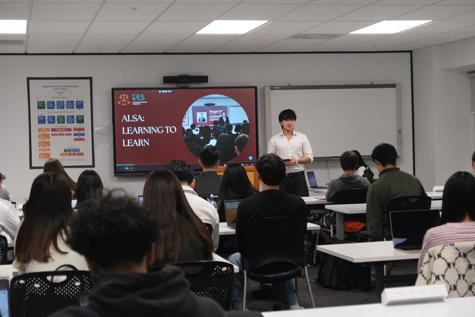 The Learning to Learn workshop in session
